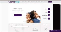 Desktop Screenshot of cosmovoip.com